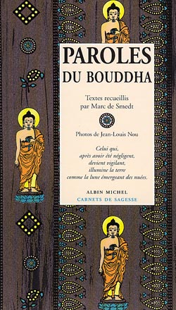 Couverture du livre Paroles du Bouddha