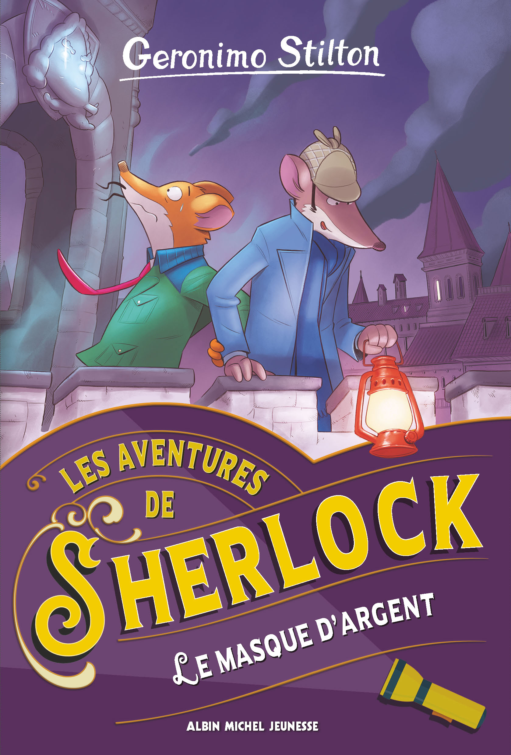 Couverture du livre Les Aventures de Sherlock - tome 3 - Le Masque d'argent