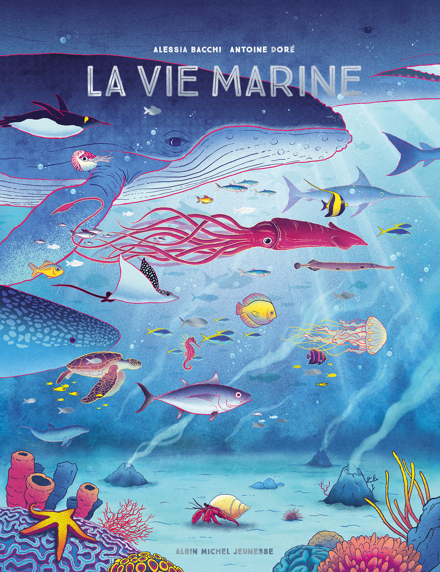 Couverture du livre La Vie marine