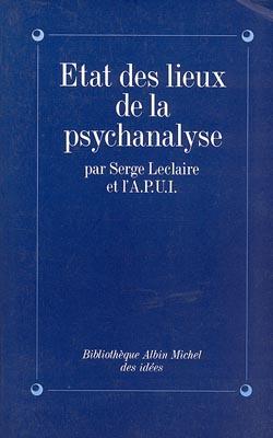 Couverture du livre État des lieux de la psychanalyse