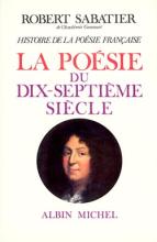 Couverture de Histoire de la poésie française - tome 3