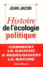 Couverture de Histoire de l'écologie politique
