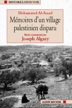Couverture de Mémoires d'un village palestinien disparu
