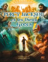 Couverture de Percy Jackson et les dieux grecs