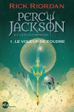 Couverture de Percy Jackson et les Olympiens - tome 1 - Le Voleur de foudre