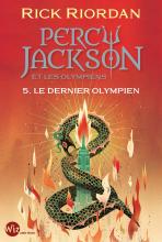 Couverture de Percy Jackson et les Olympiens - tome 5 - Le Dernier Olympien